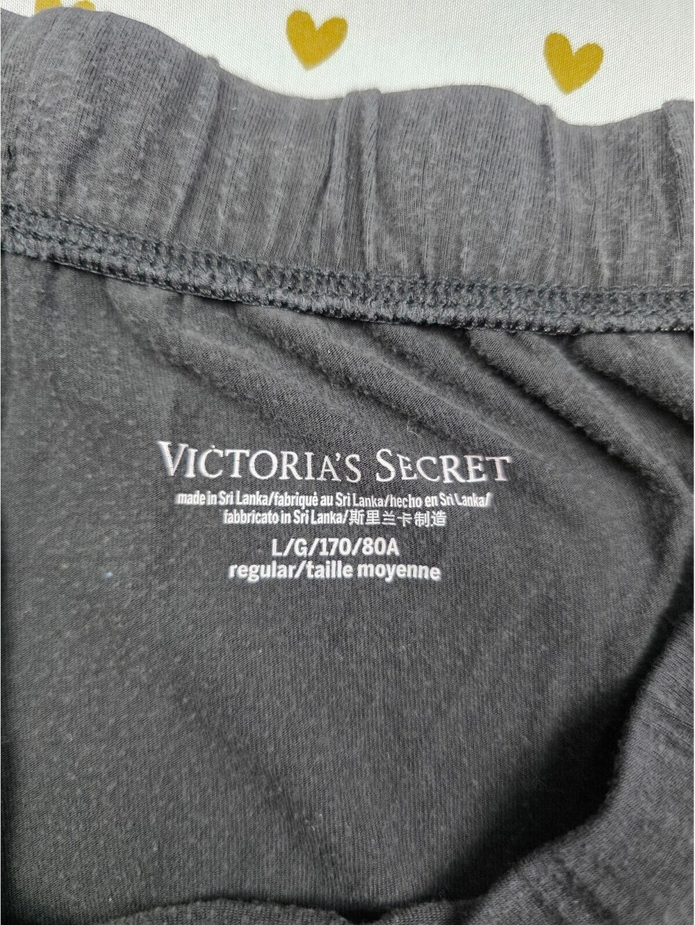 Victorias Secret Black Large Modal Soft Lounge Sleep Pants Pajama Bottoms - Picture 4 of 5